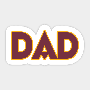 DC DAD! Sticker